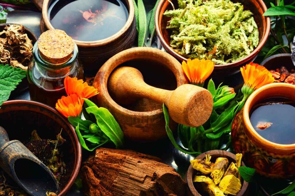 Woman undergoing Ayurvedic detoxification for reproductive health in Malappuram at Arogya Nikethanam Hospital